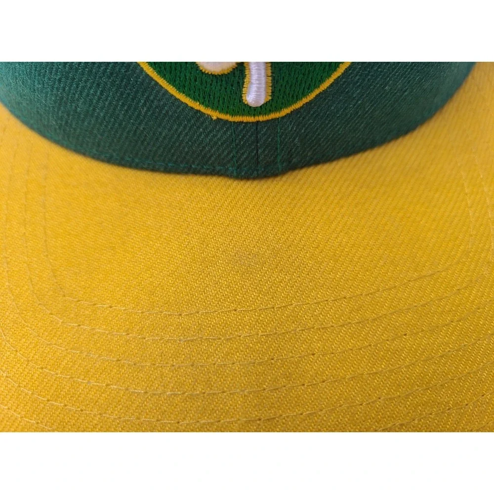 Boston Celtics 47 Brand Hardwood Snapback Hat Cap Wool‎ Blend NBA Green Yellow